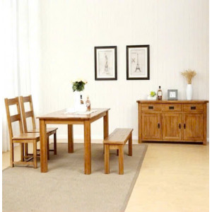 Rustic Oak - DR 01 : Trọn Bộ Phòng Bếp - 05 Sản Phẩm